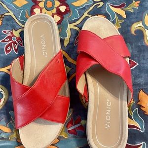 Vionic Hayden platform slides